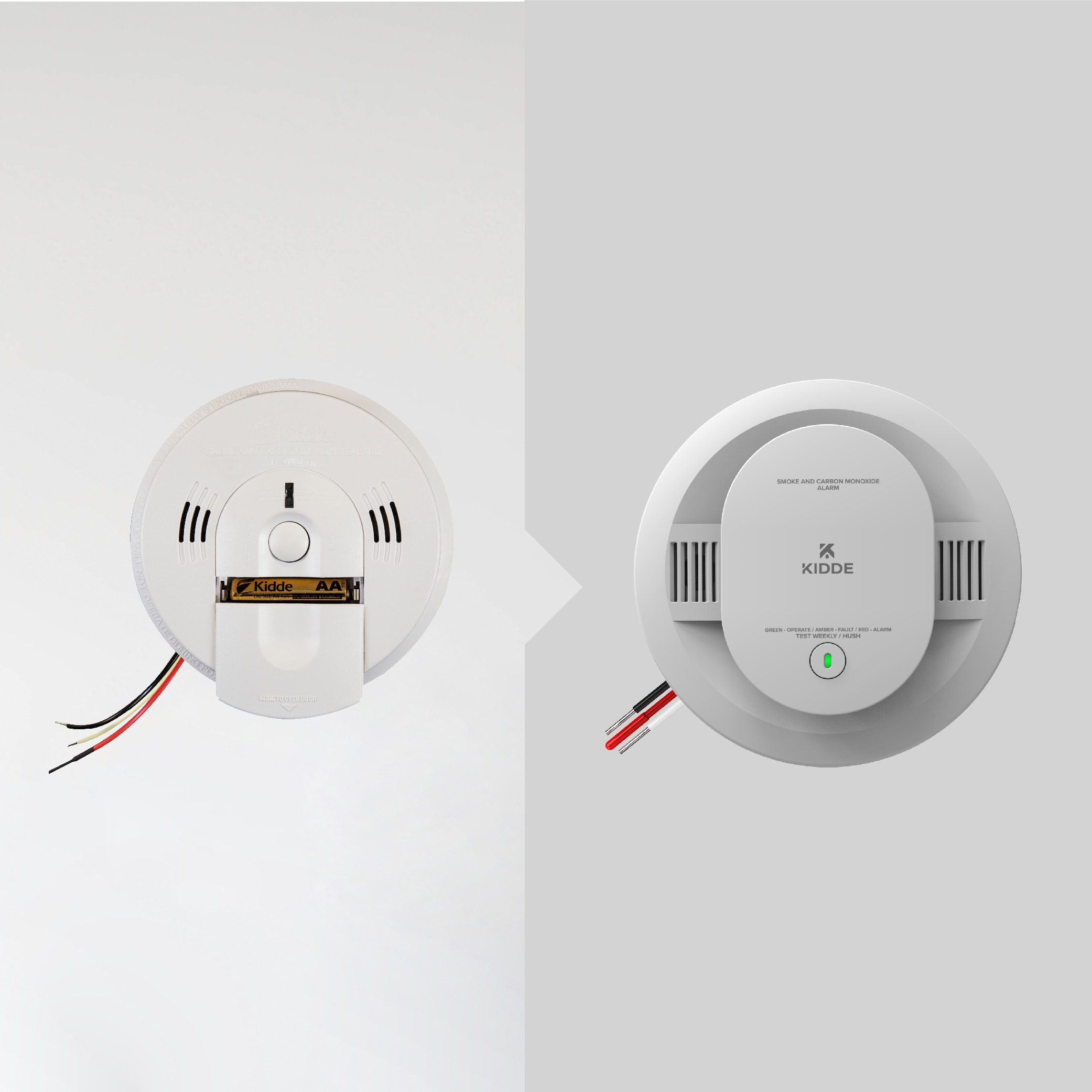 Replacing an existing alarm find the new & upgraded model Kidde